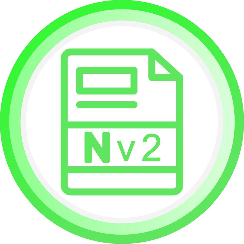NV2 Creative Icon Design vector