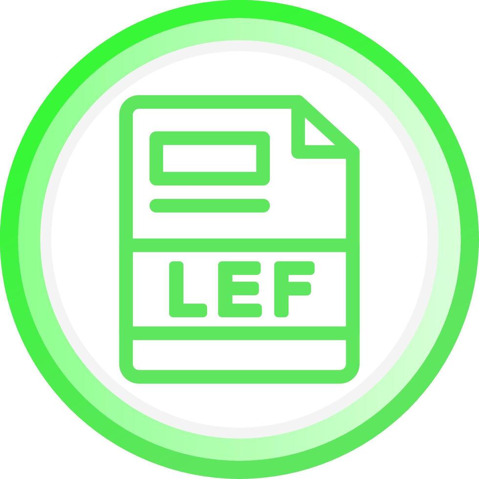 LEF Creative Icon Design vector