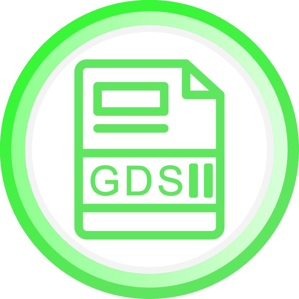 GDSII Creative Icon Design vector