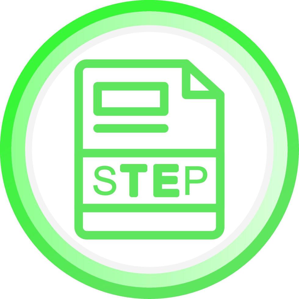STEP Creative Icon Design vector