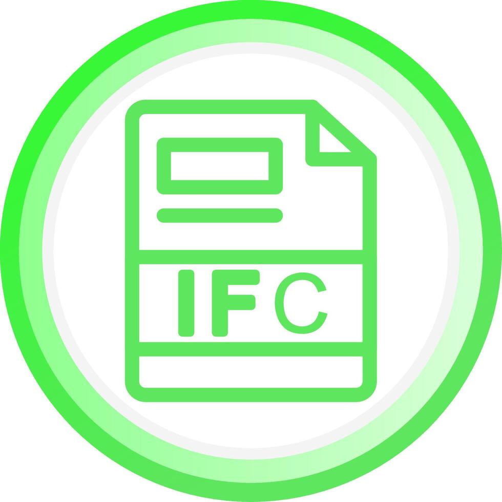 IFC Creative Icon Design vector