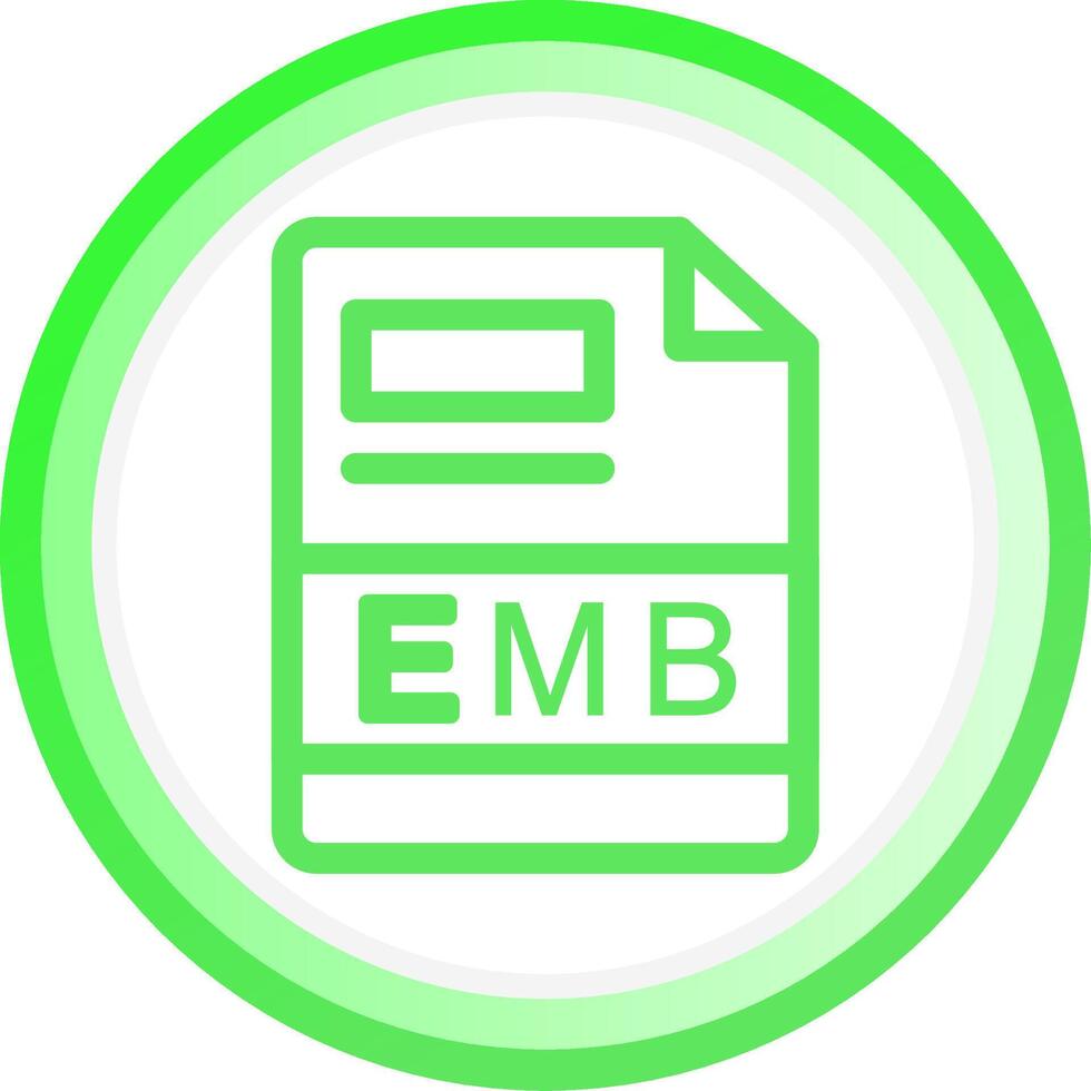 EMB Creative Icon Design vector