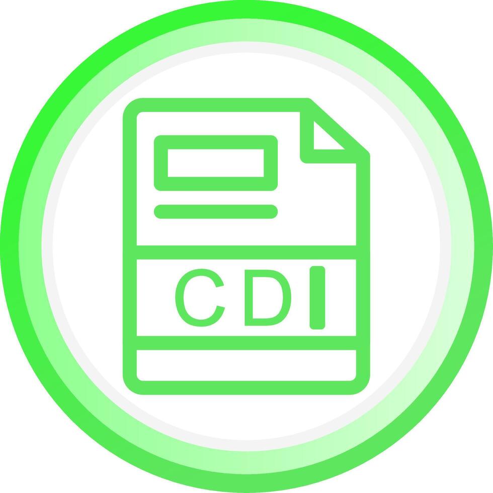 CDI Creative Icon Design vector