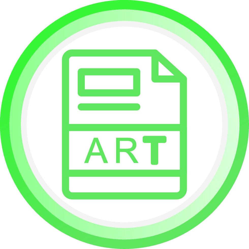 ART Creative Icon Design vector