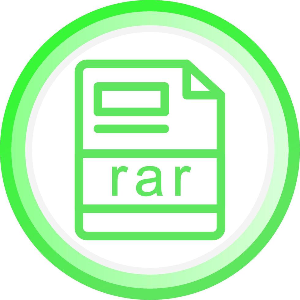 rar Creative Icon Design vector
