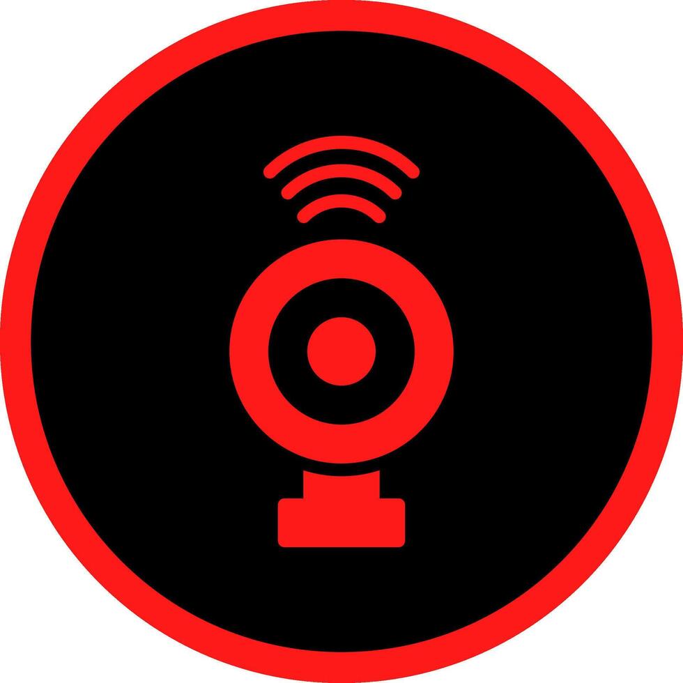 Webcam Creative Icon Design vector