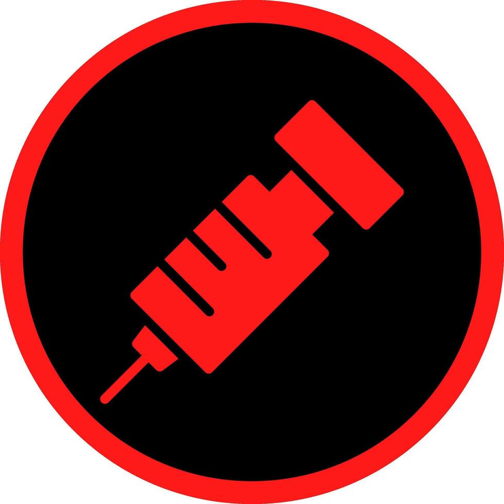 Injection Creative Icon Design vector