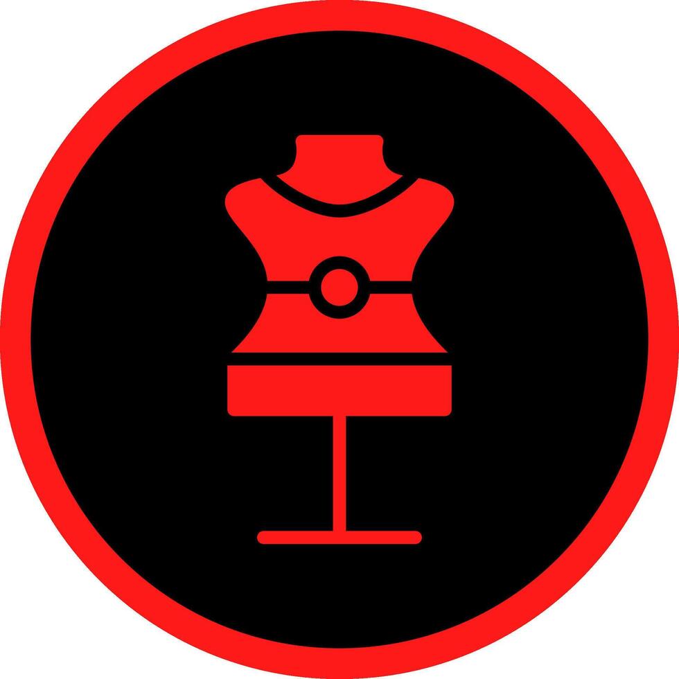 Mannequin Creative Icon Design vector