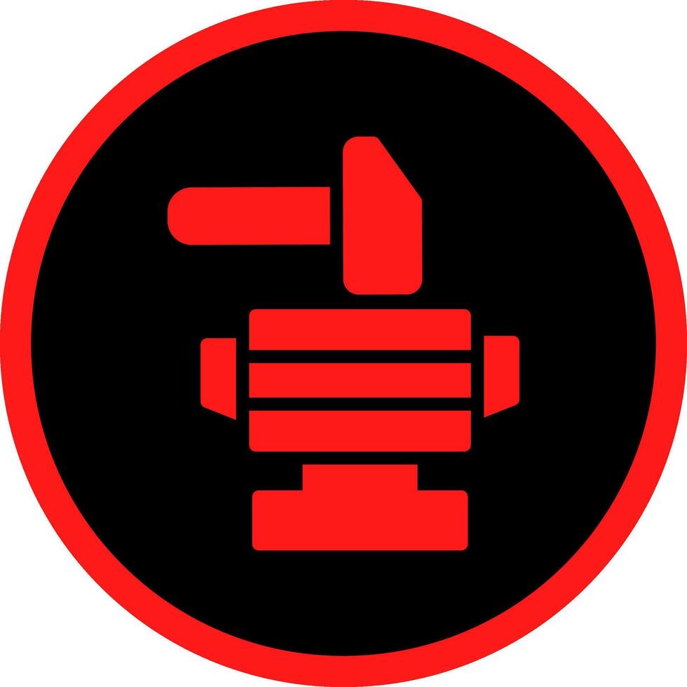 Blacksmith Creative Icon Design vector