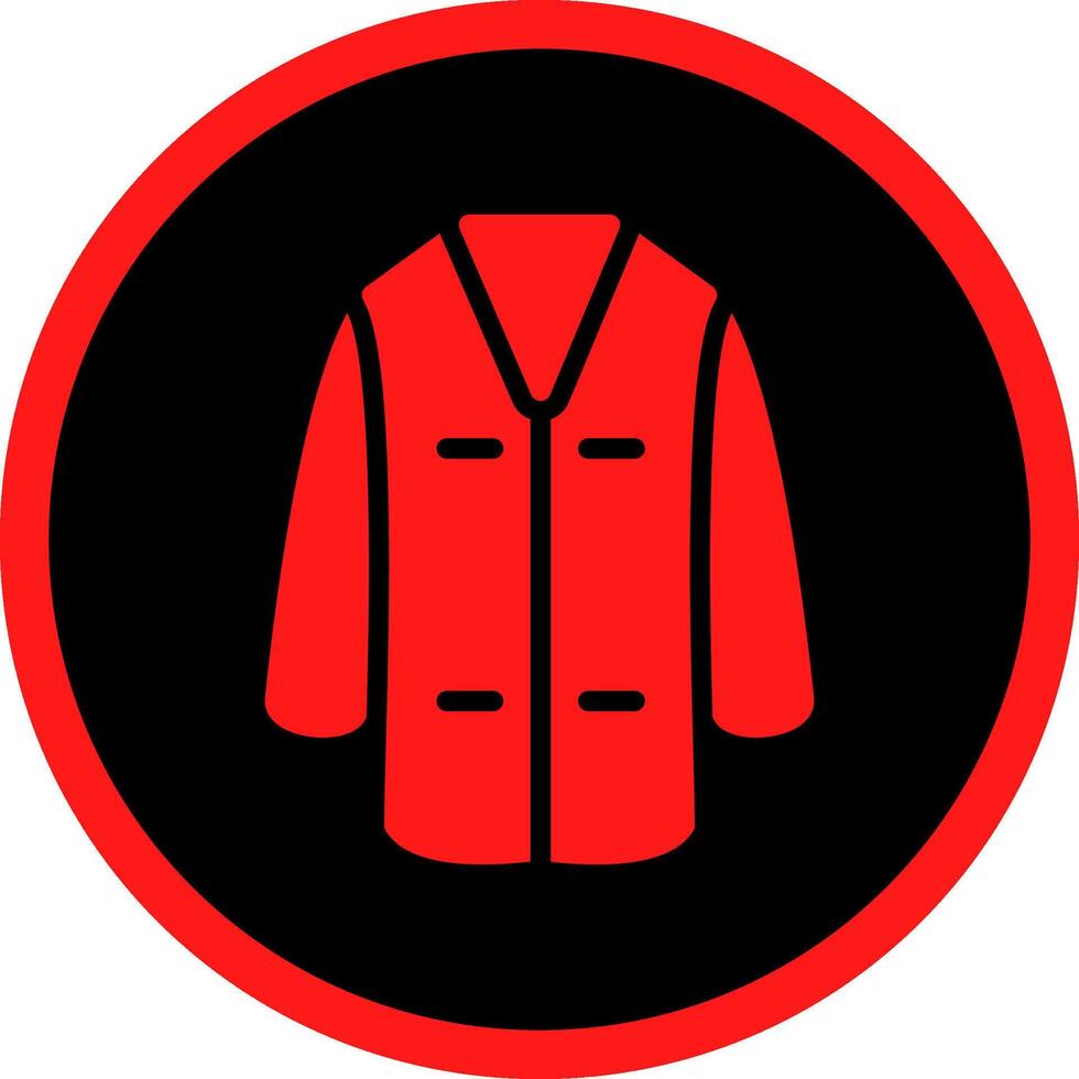 Lab Coat Creative Icon Design vector