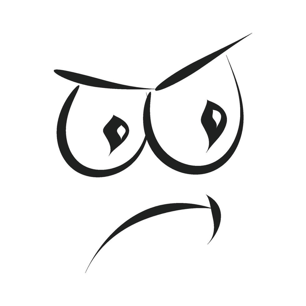 Funny Stick figure hand drawn style for print vector