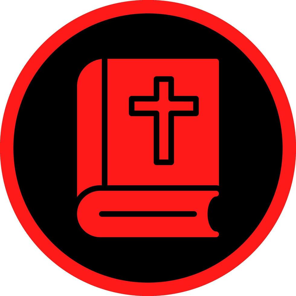 Bible Creative Icon Design vector