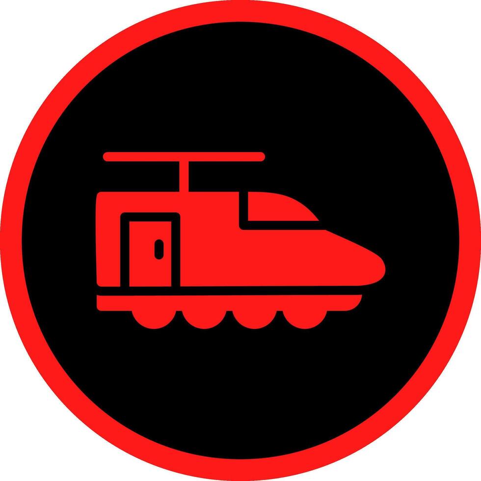 diseño de icono creativo de tren eléctrico vector