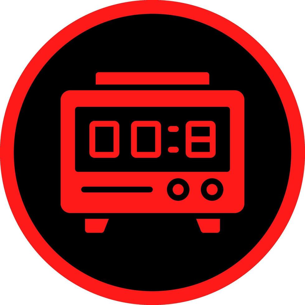 Digital Stopwatch Creative Icon Design vector