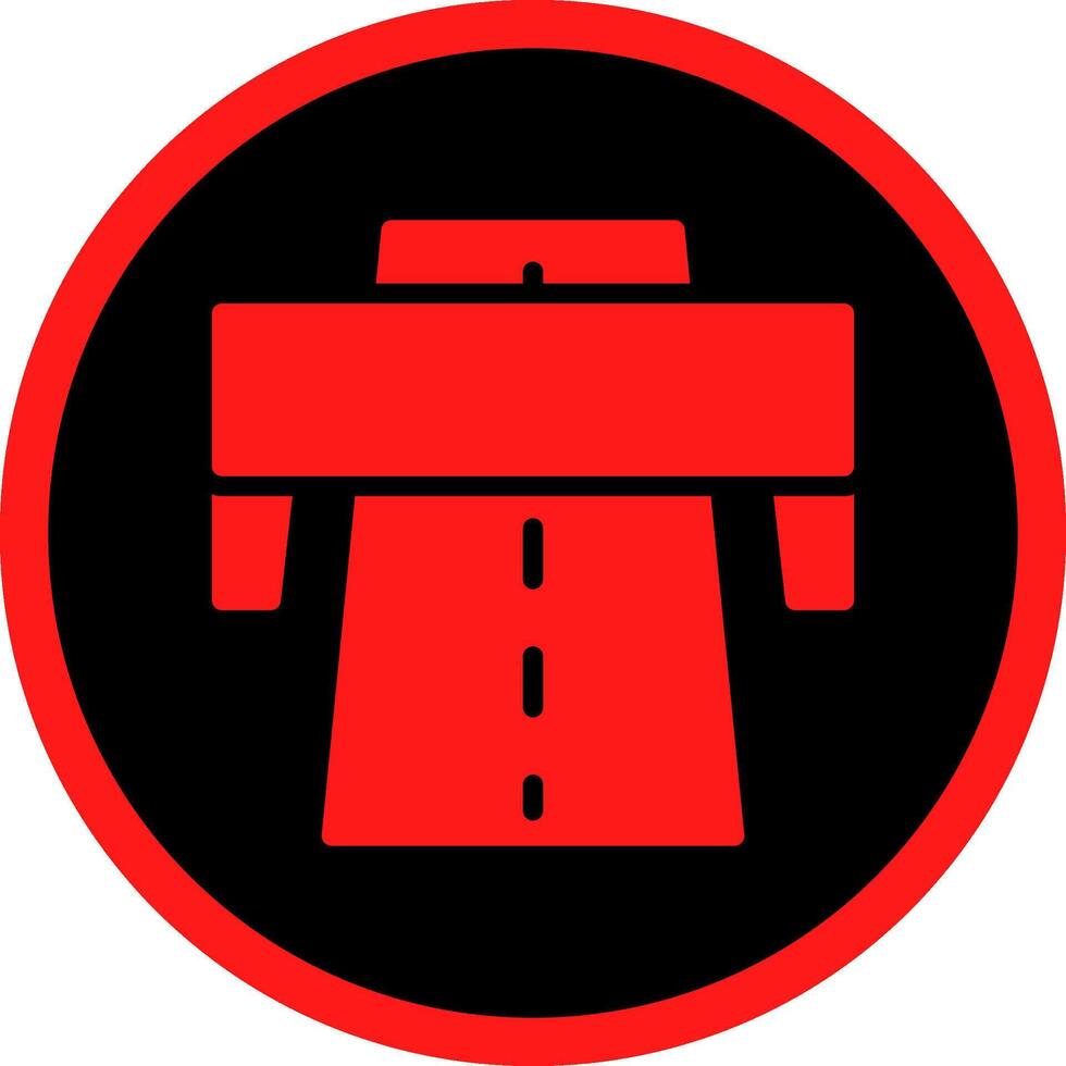Motorway Creative Icon Design vector