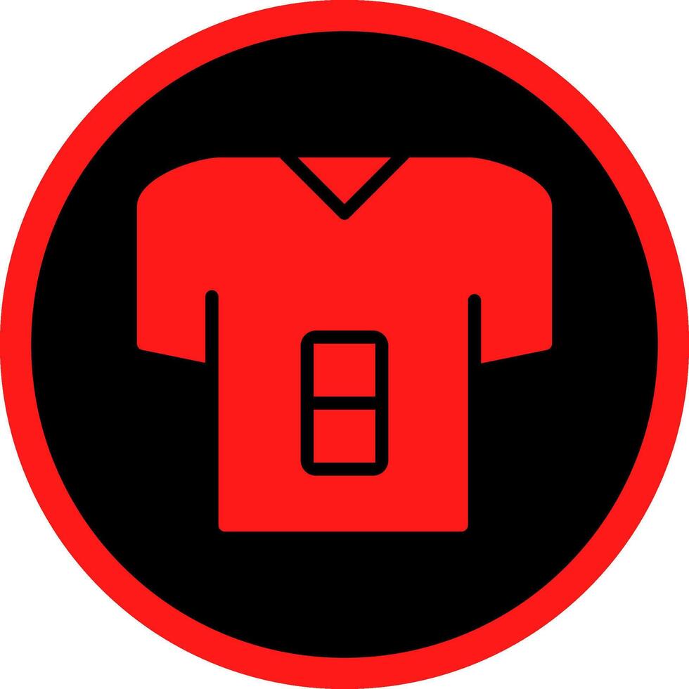 T-Shirt Creative Icon Design vector