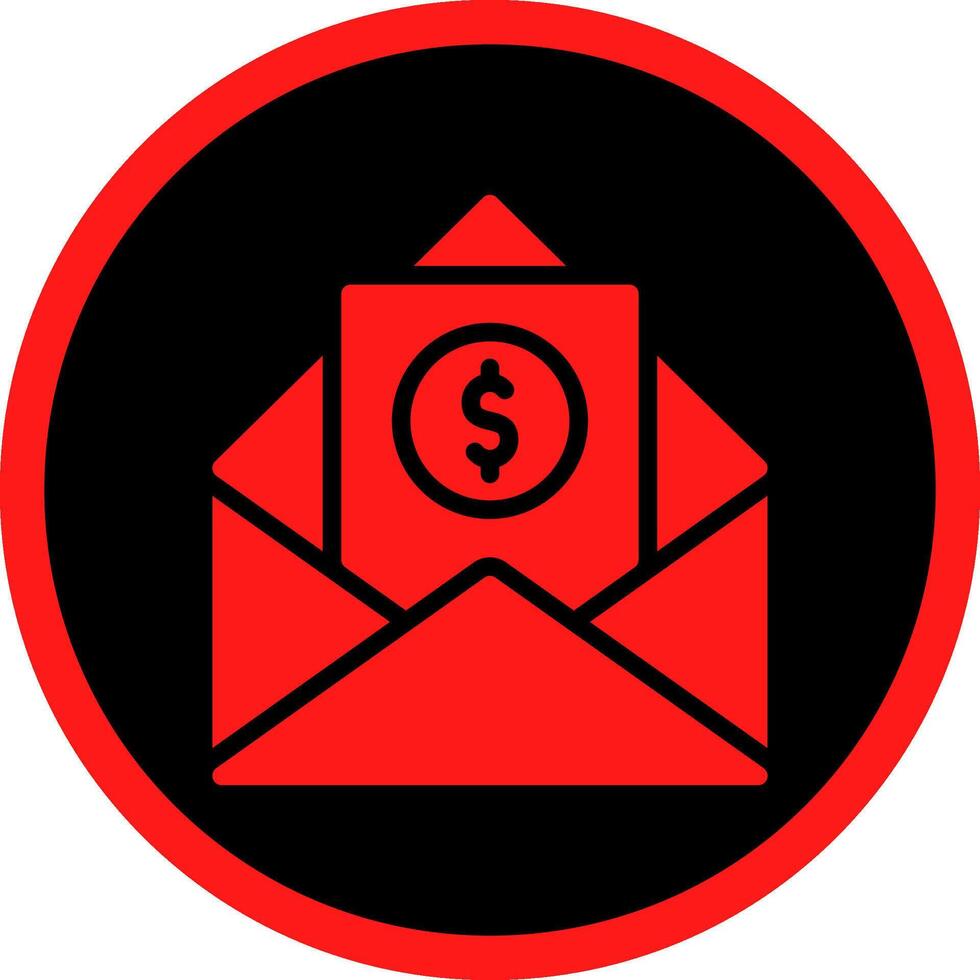 Envelope Creative Icon Design vector