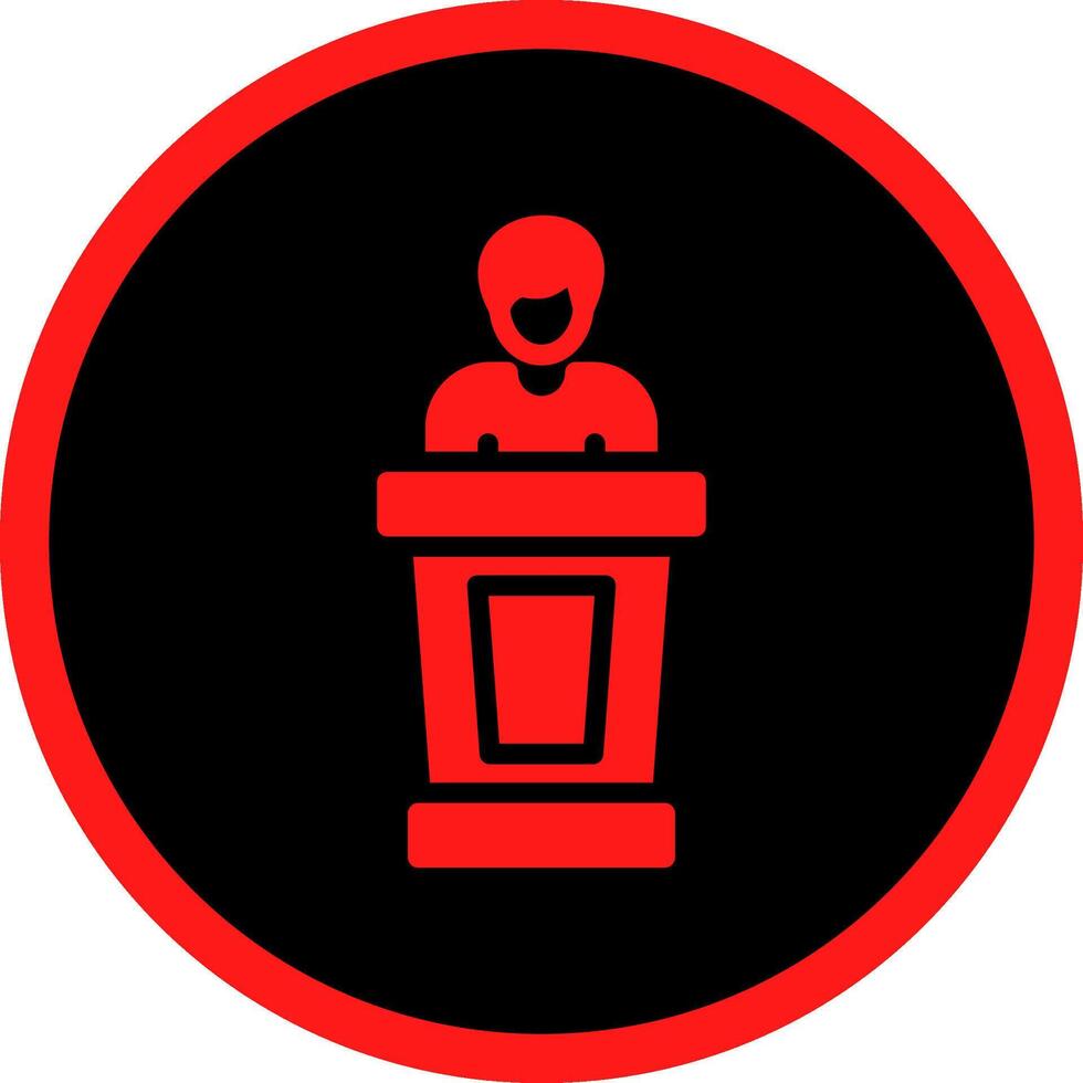 Witness Creative Icon Design vector
