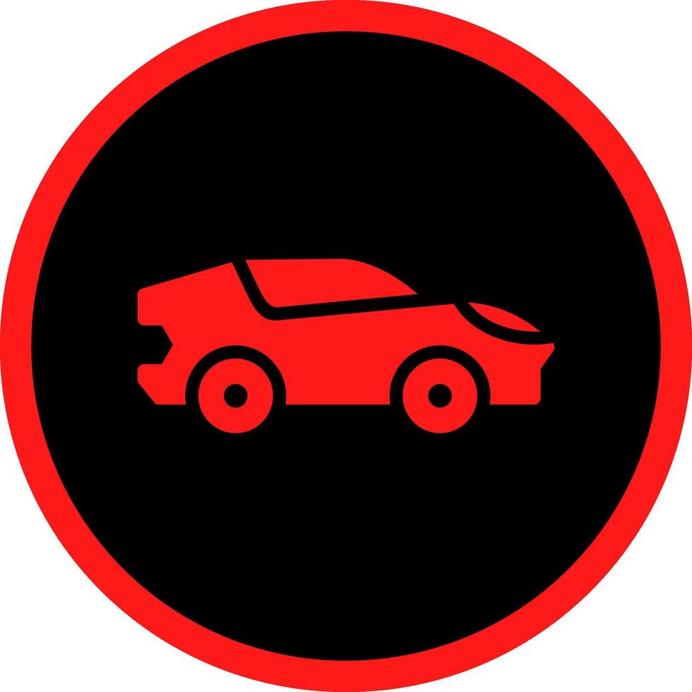 Car Creative Icon Design vector