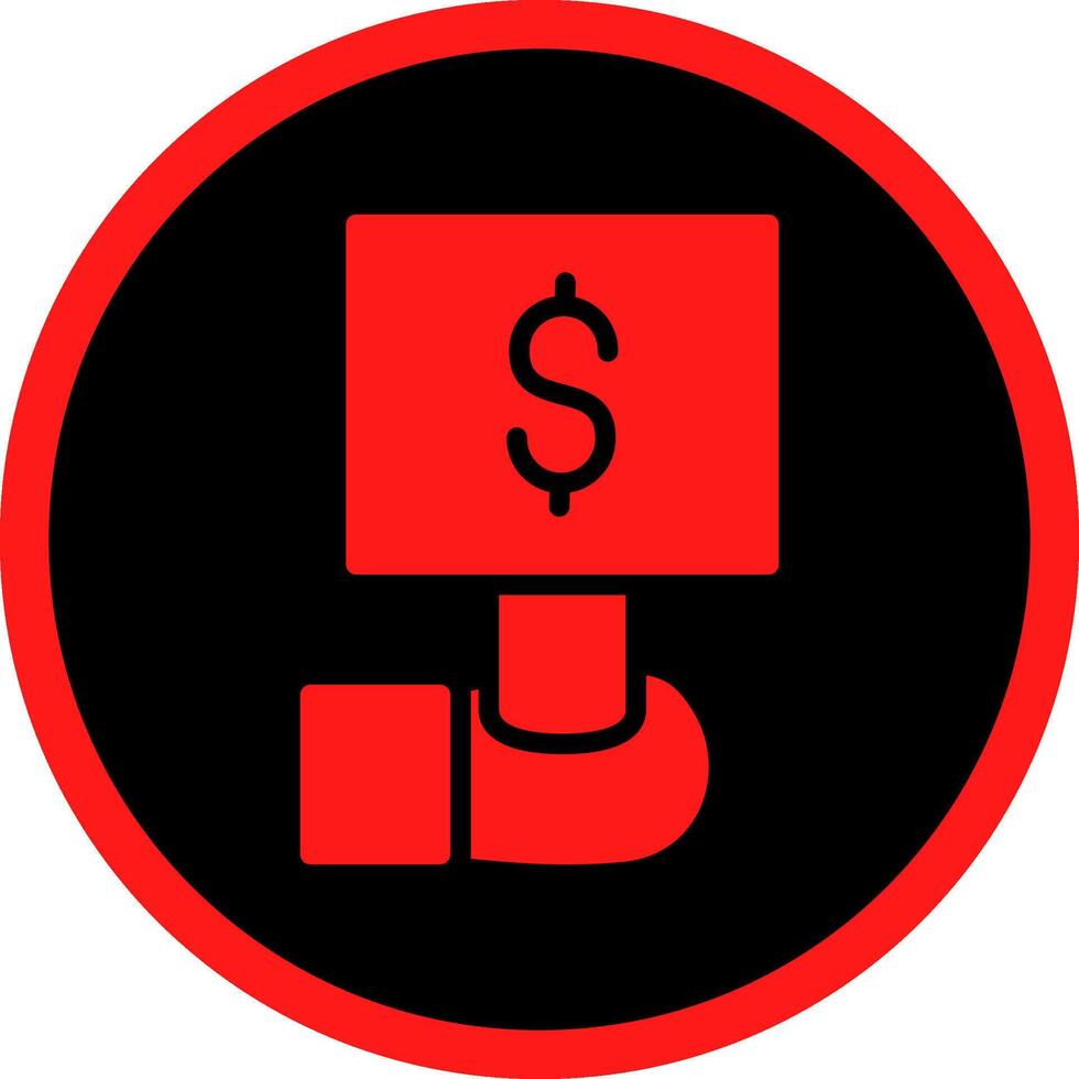 Bidding Creative Icon Design vector