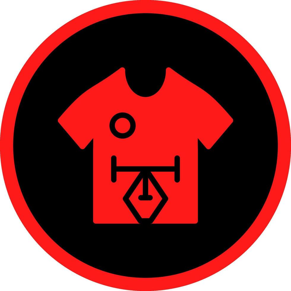 T Shirt Creative Icon Design vector