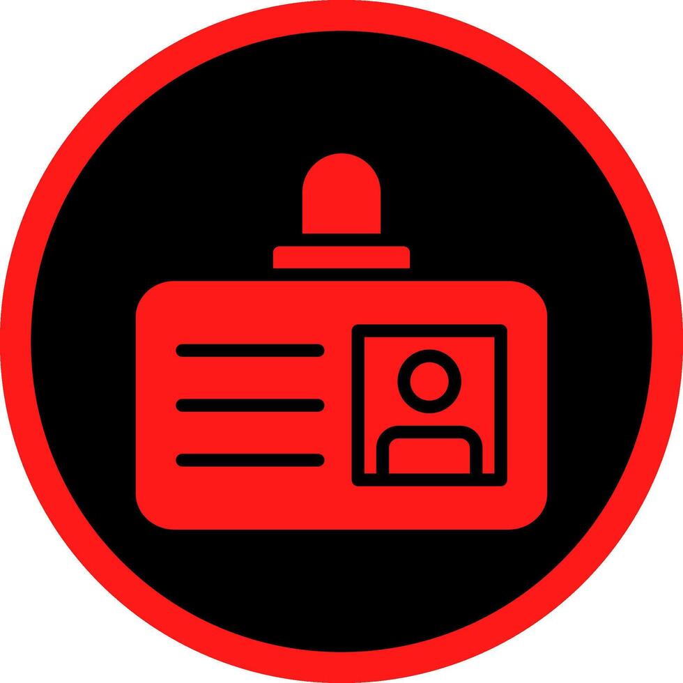ID Card Creative Icon Design vector