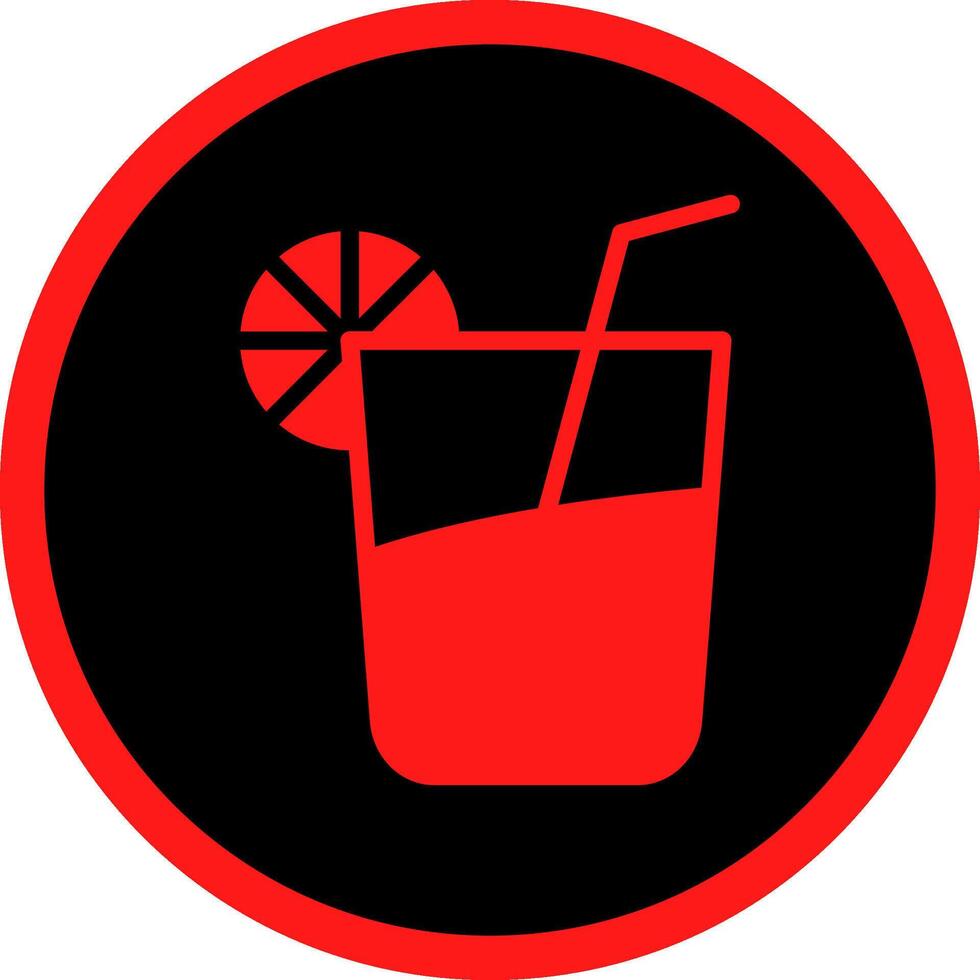 Cocktail Creative Icon Design vector