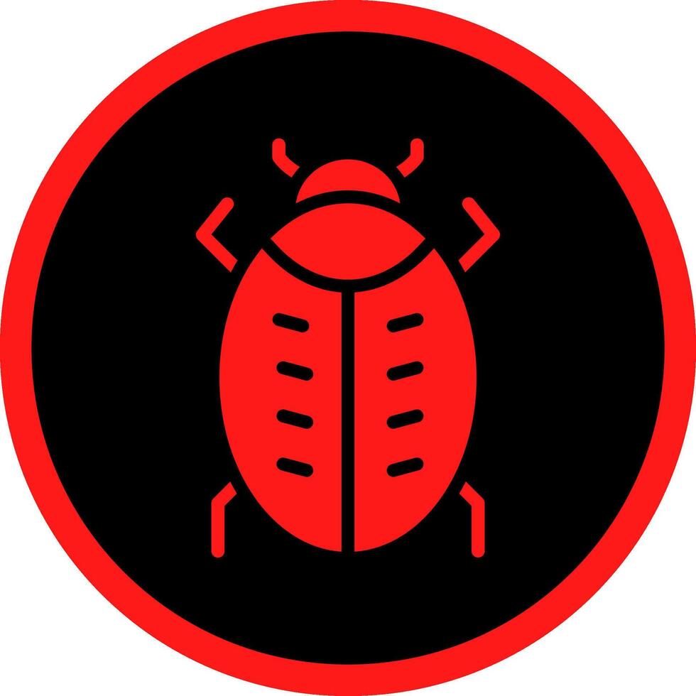 Bug Creative Icon Design vector