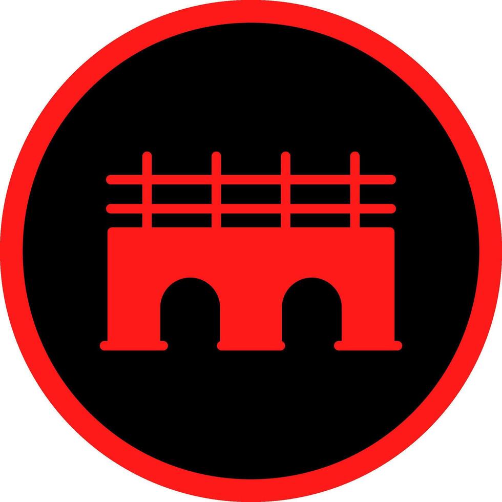 Bridge Creative Icon Design vector