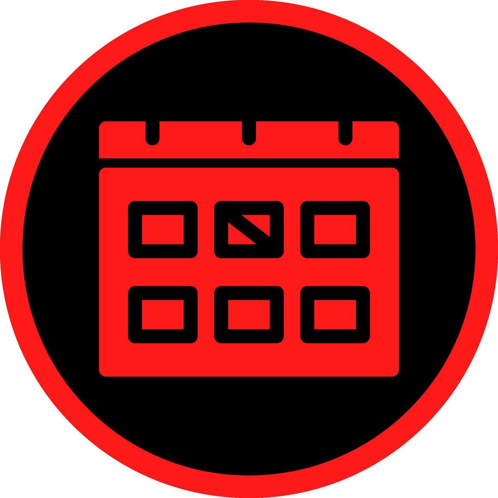 Calendar Creative Icon Design vector