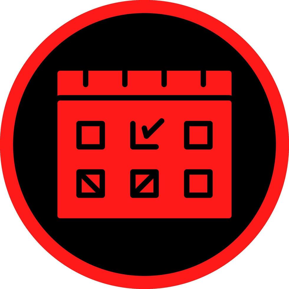 Calendar Creative Icon Design vector