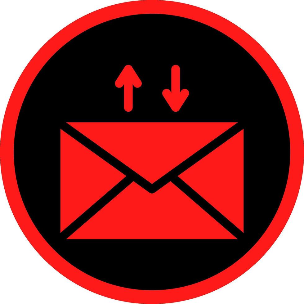 diseño de icono creativo de correo electrónico vector