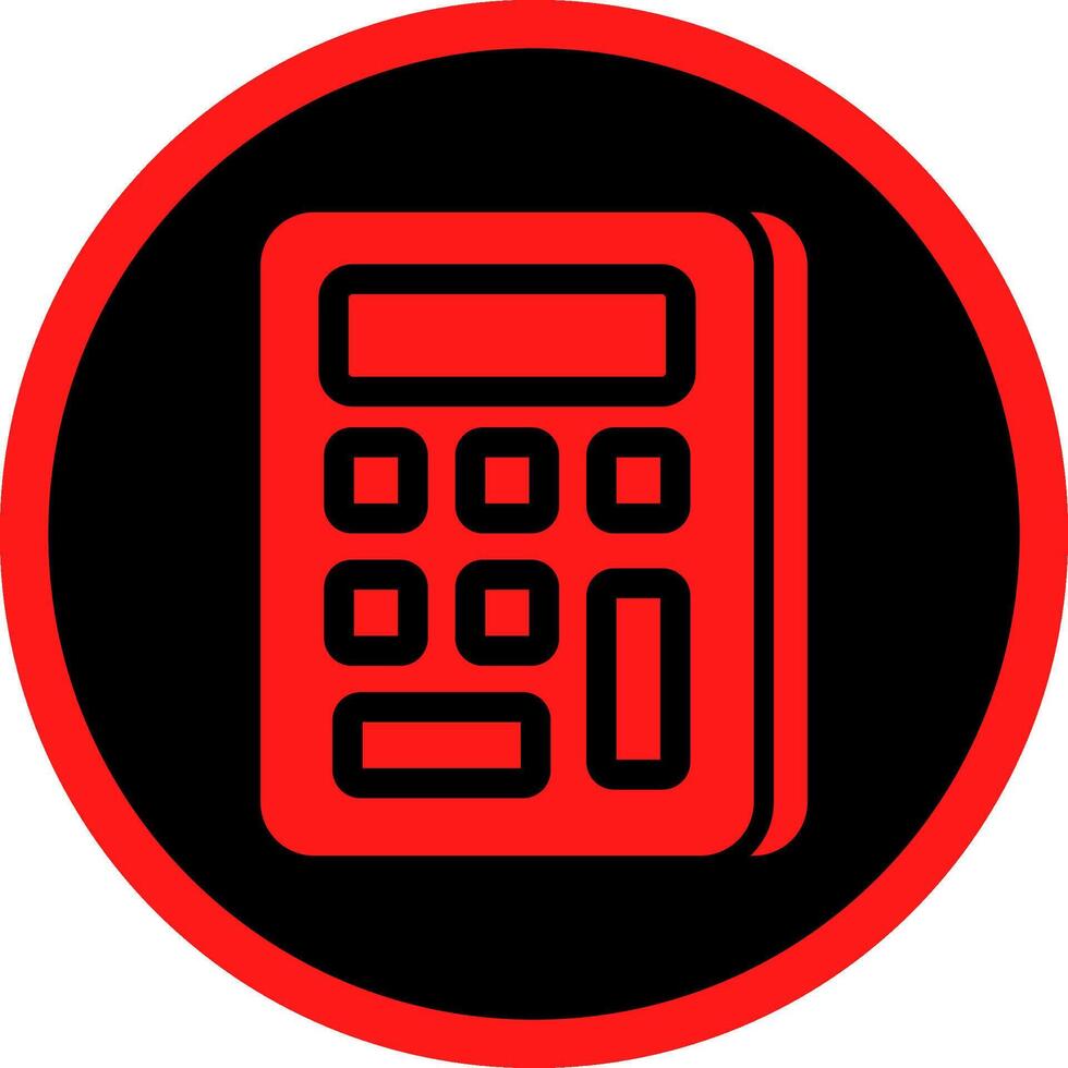 Calculator Creative Icon Design vector