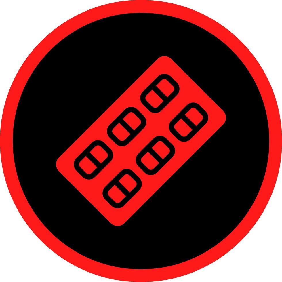 Pills Creative Icon Design vector