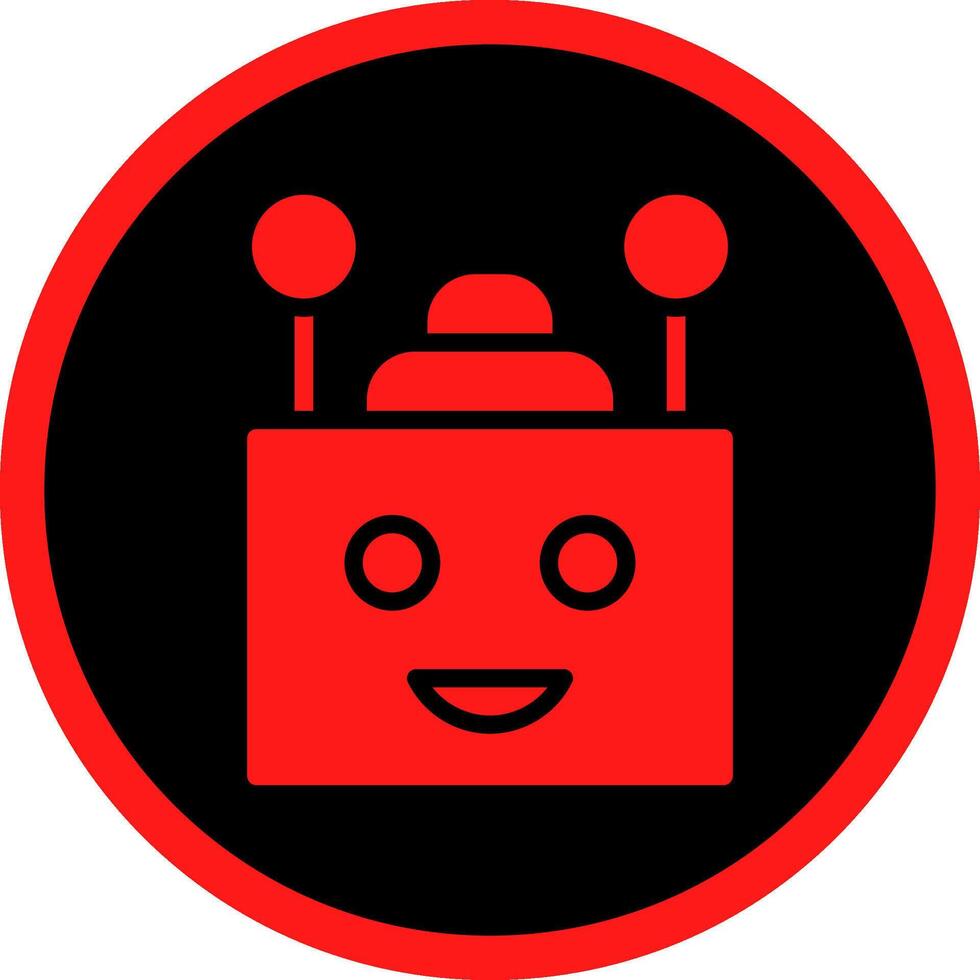 Chatbot Creative Icon Design vector