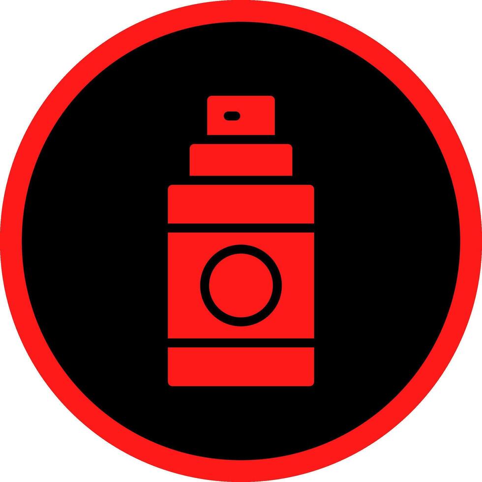 Spray Container Creative Icon Design vector
