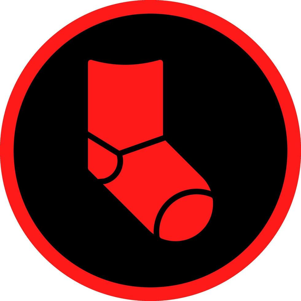 Sock Creative Icon Design vector