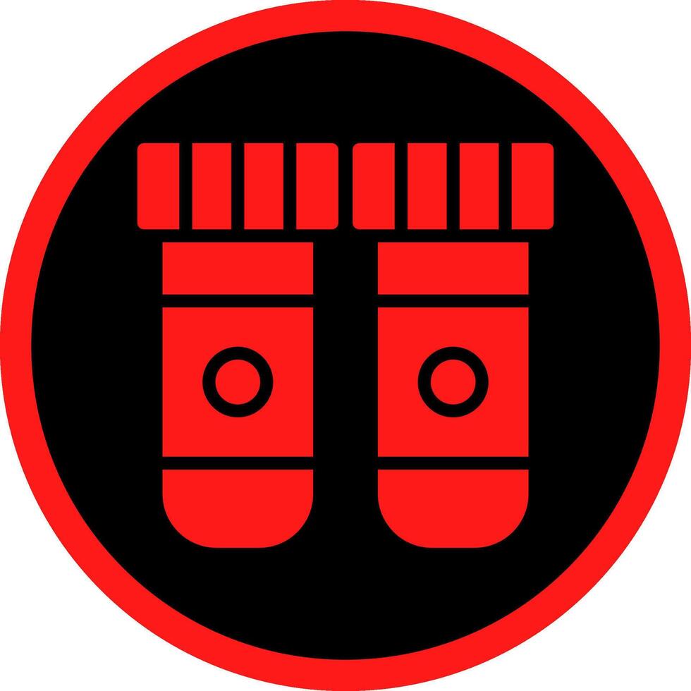 Test Tube Creative Icon Design vector