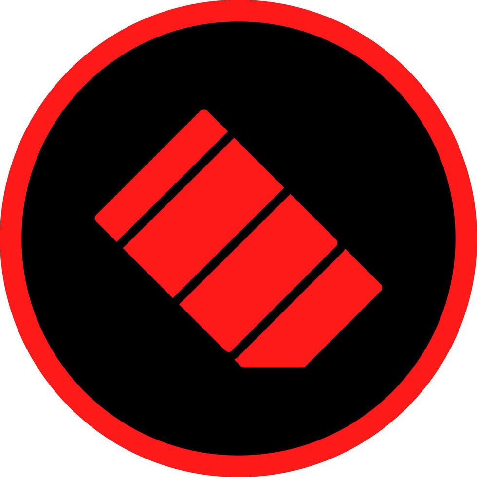 Eraser Creative Icon Design vector
