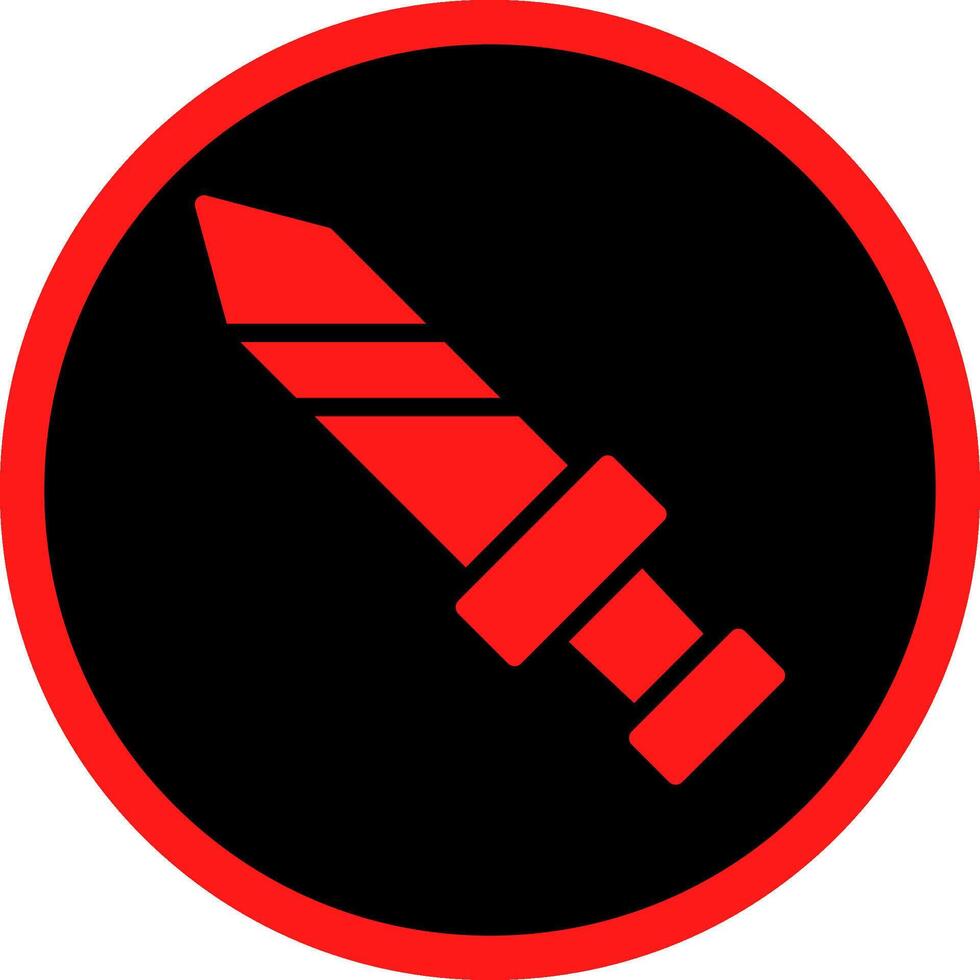 Glyph Red Icons Design vector