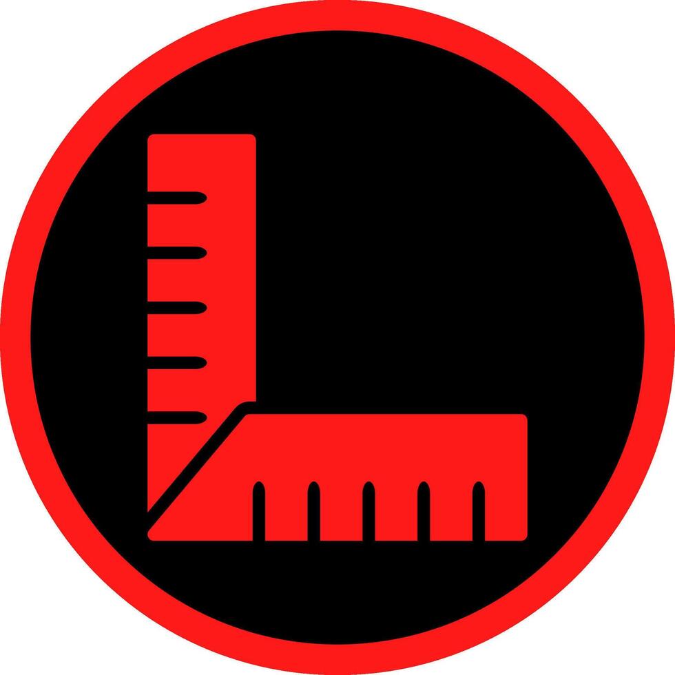Glyph Red Icons Design vector