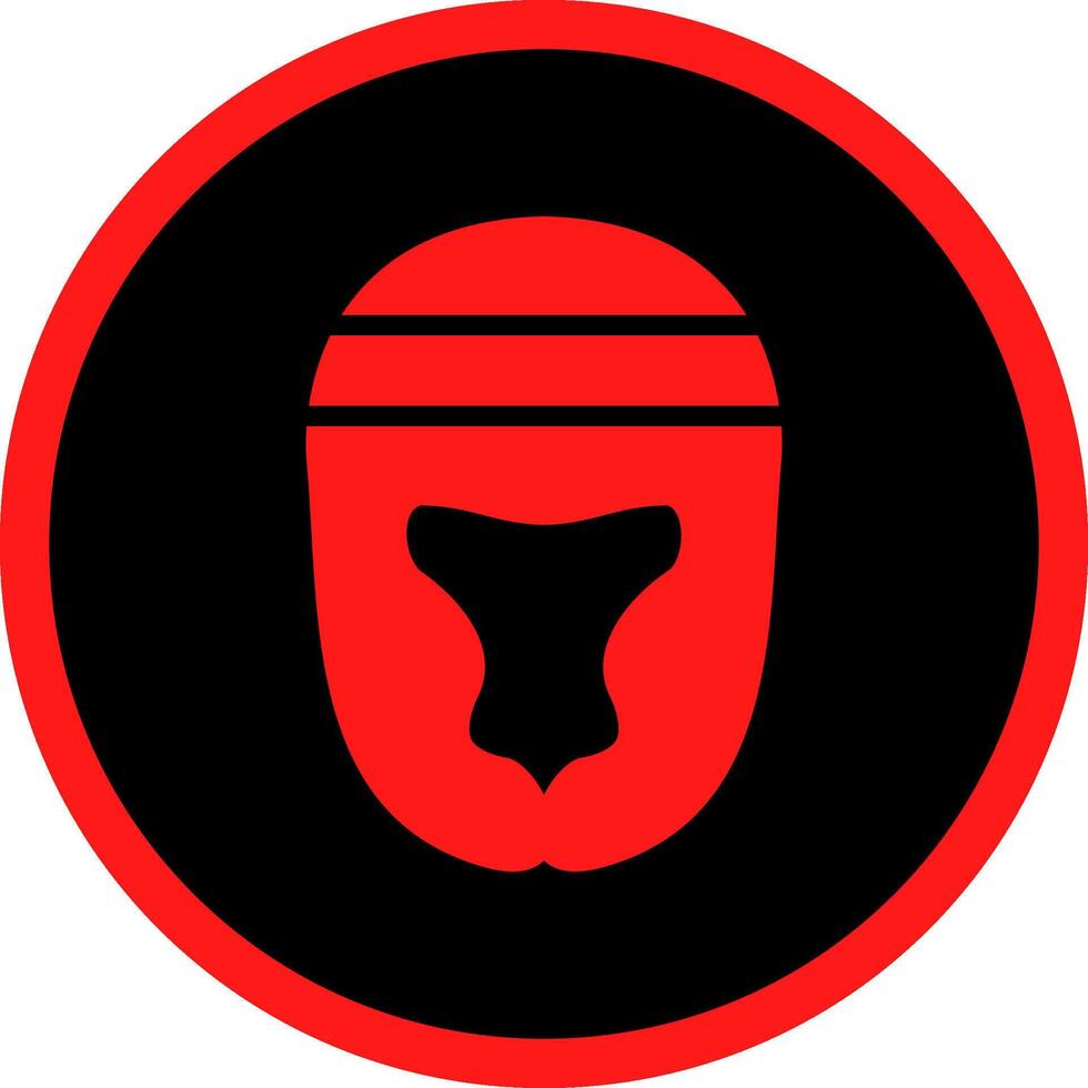 Helmet Creative Icon Design vector