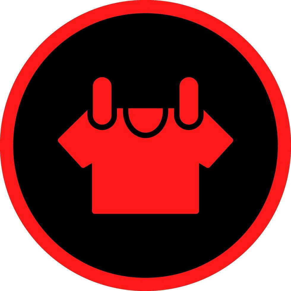 Glyph Red Icons Design vector