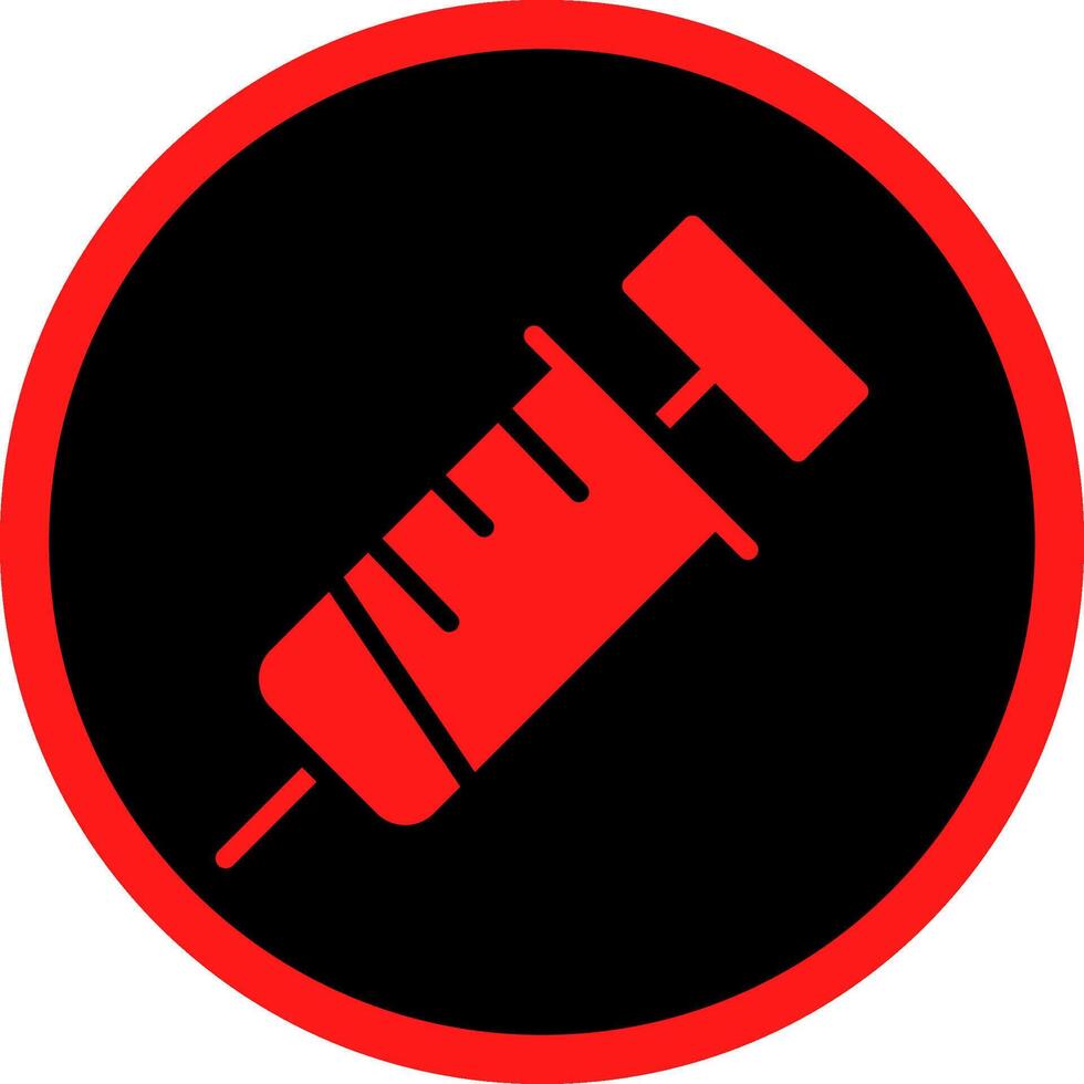 Injection Creative Icon Design vector