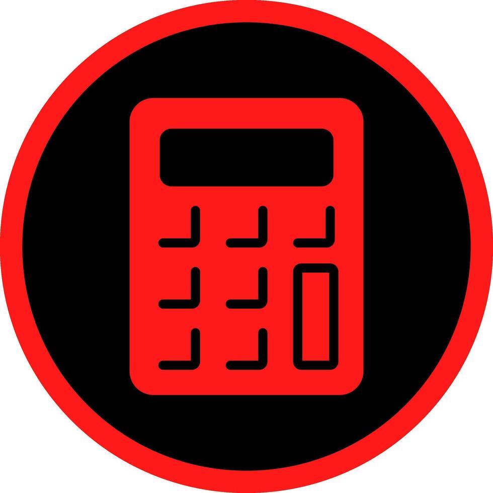 Calculator Creative Icon Design vector
