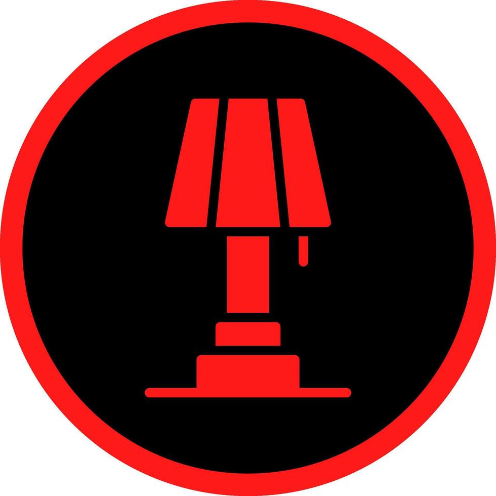 Glyph Red Icons Design vector
