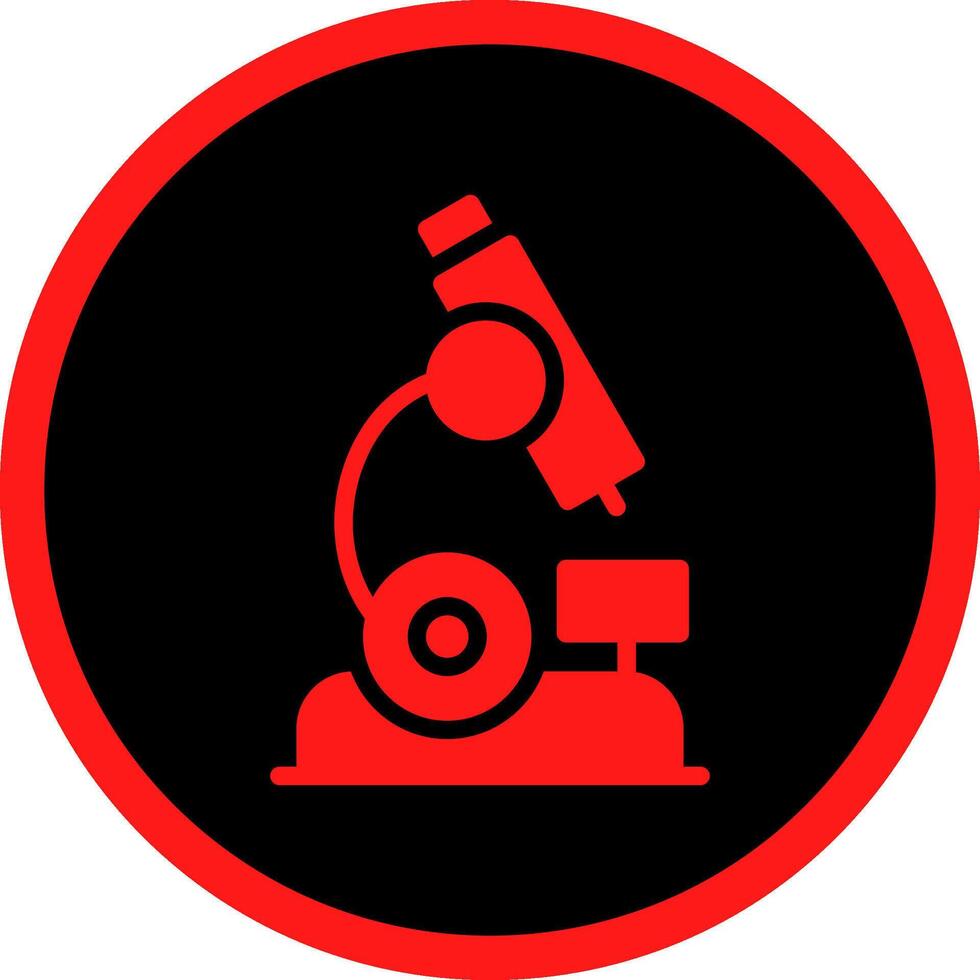 Glyph Red Icons Design vector