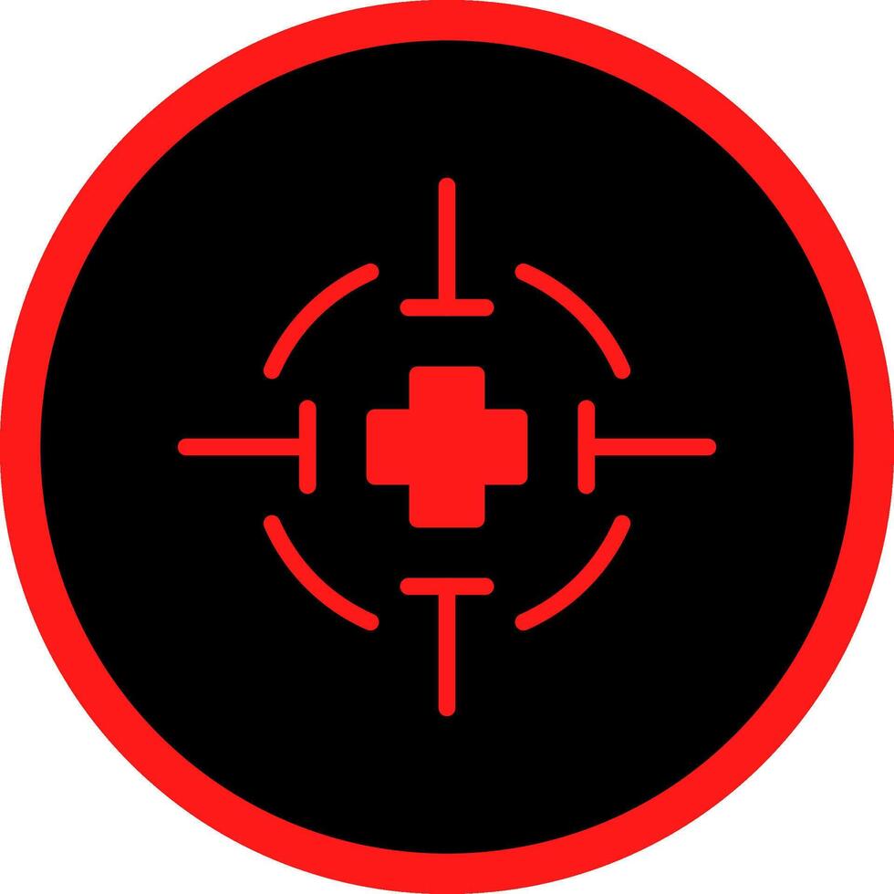 Target Creative Icon Design vector
