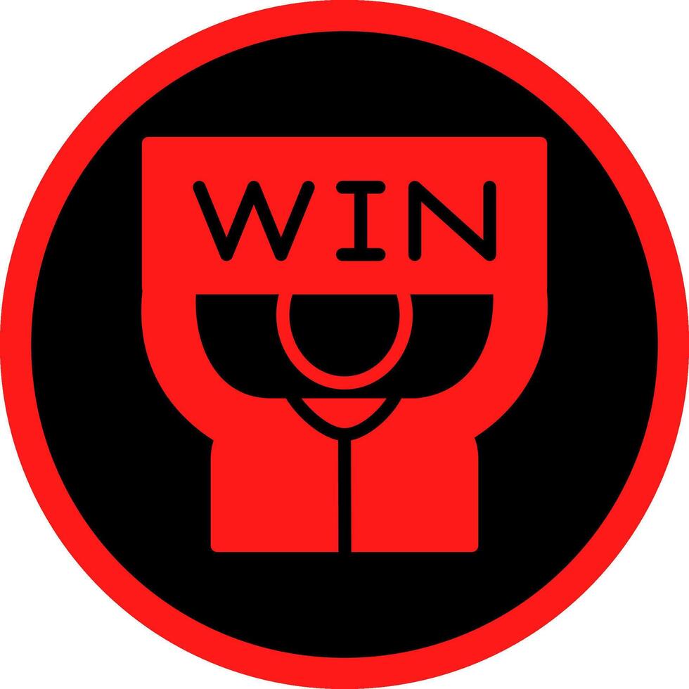 Win Creative Icon Design vector