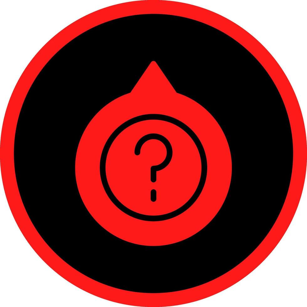 Question Creative Icon Design vector